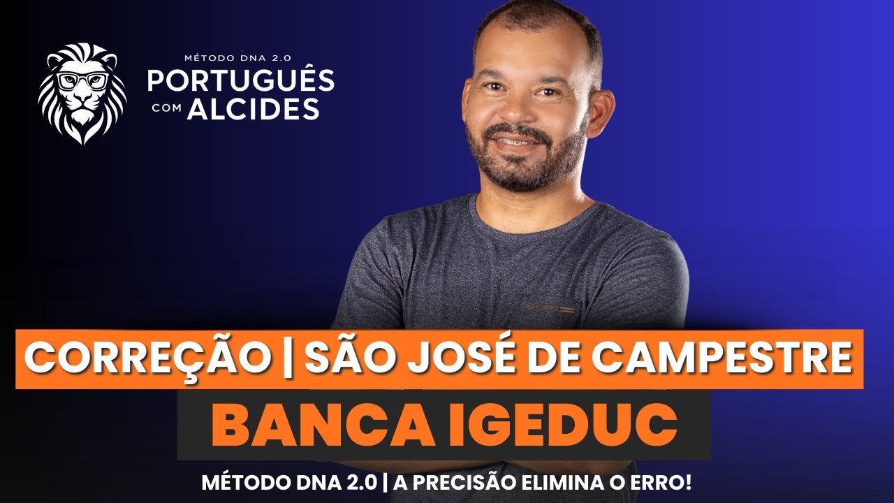 CORREÇÃO DA PROVA IGEDUC   CAMPESTRE