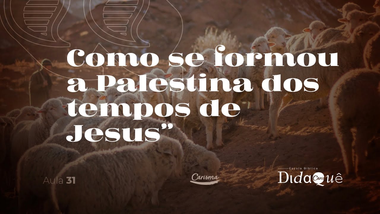 DIDAQUÊ | AULA 31 | Como se formou a Palestina dos tempos de Jesus | Anésio Rodrigues