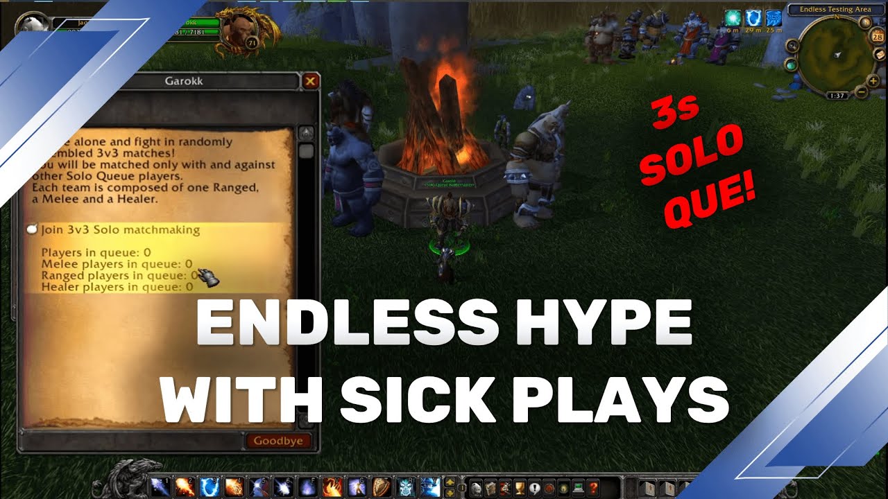 MAKE TBC GREAT AGAIN - NEW ENDLESS SERVER HYPE - Jugandomejor's Greatests Unreleased Plays #1