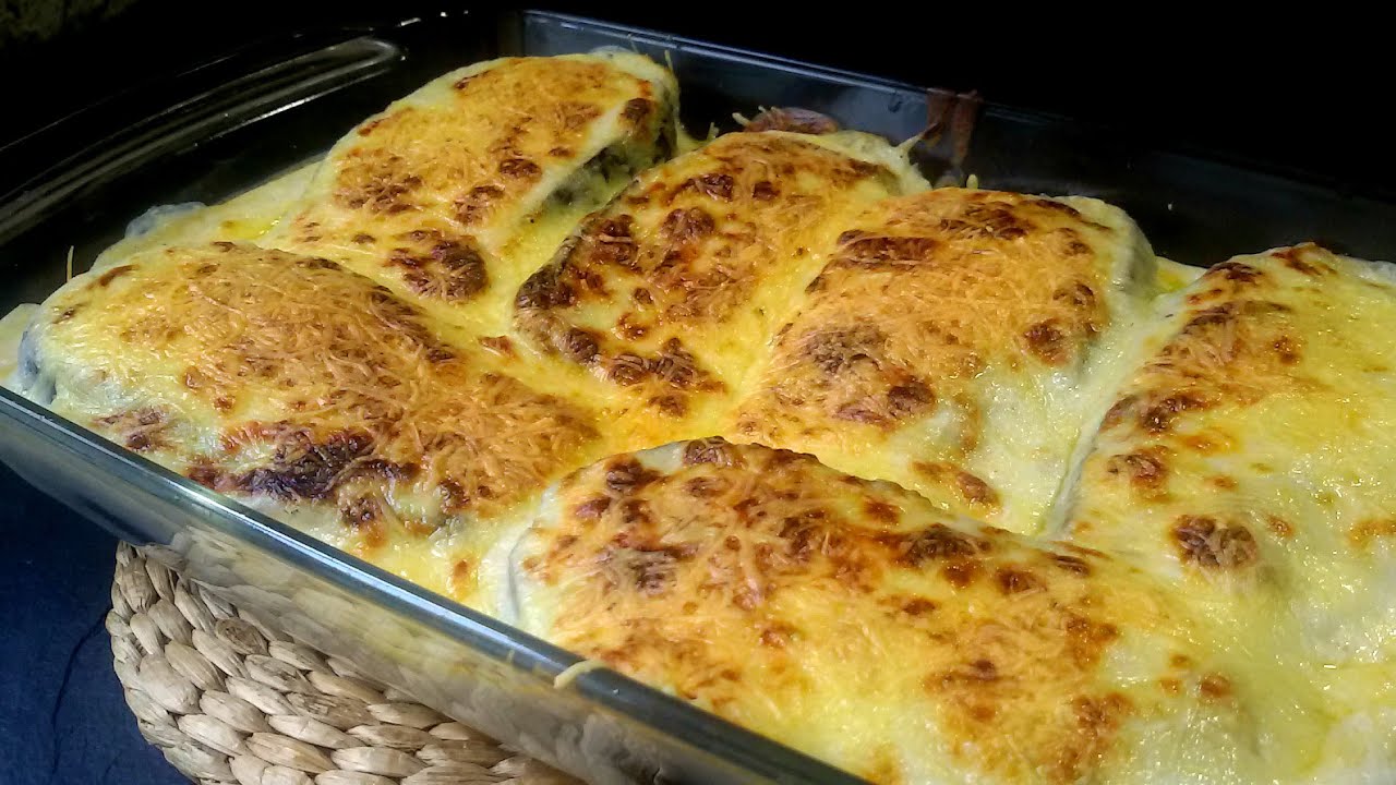 Berenjenas rellenas de carne