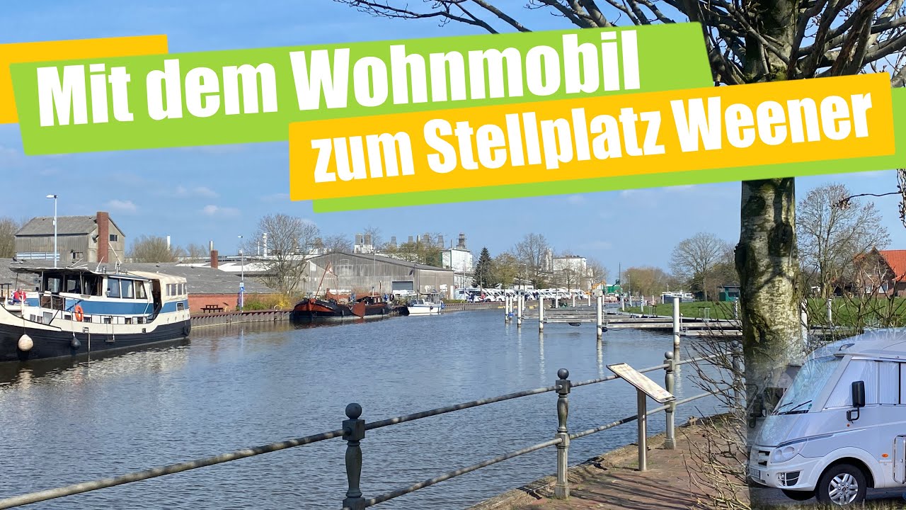 Weener mit dem Wohnmobil. Tolle kleine Stadt mit alten Hafen und alten Schiffen  #vlog32 #urlaub