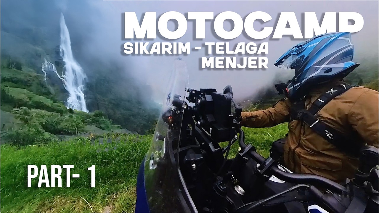 Motocamp Pertama ke Telaga Menjer! Solo Touring 150KM + Tanjakan Ekstrem Sikarim | PART 1