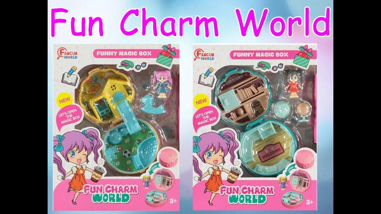 Fun Charm World unboxing  Adorable compact toys