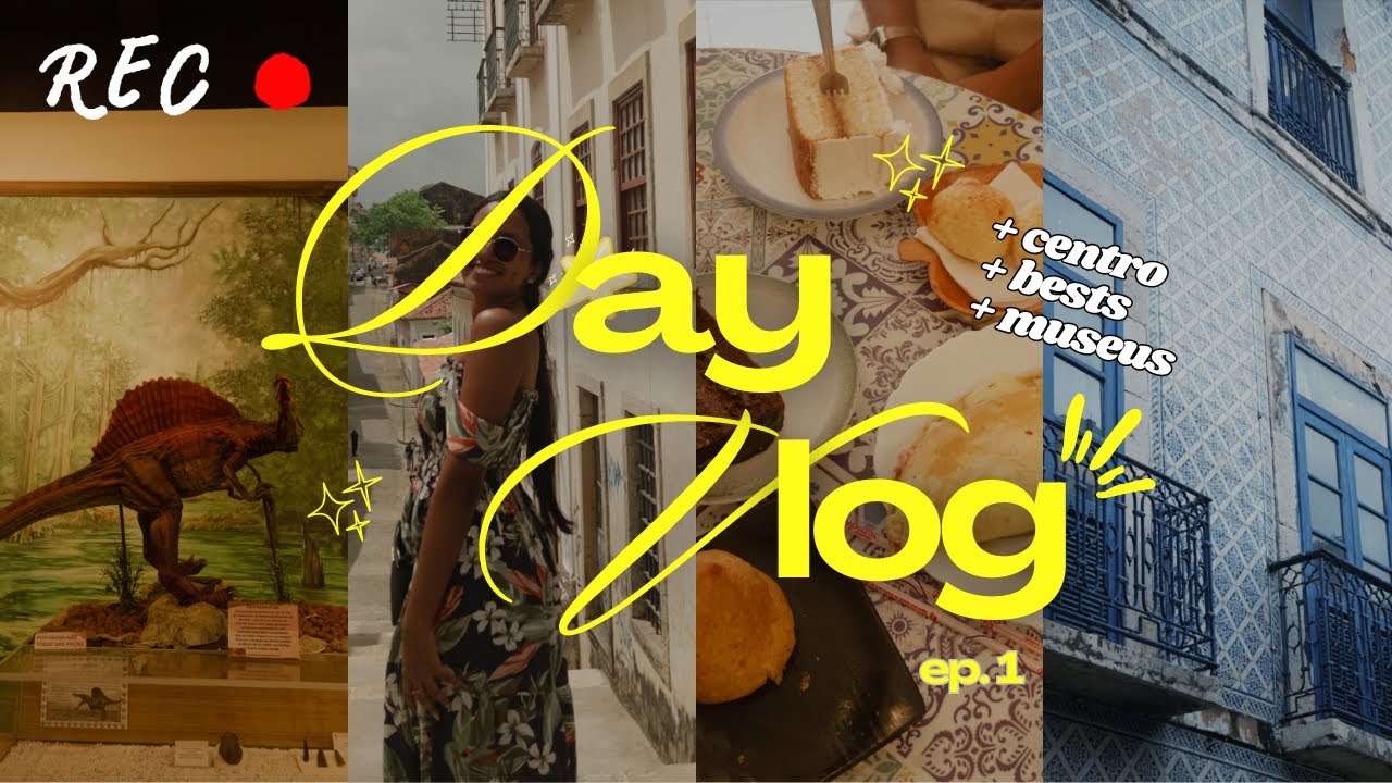 Day vlog com dia de passeio no centro | museu de dinossauro🦖 | exposições | lanche  | fotos 🗺️🌟📍