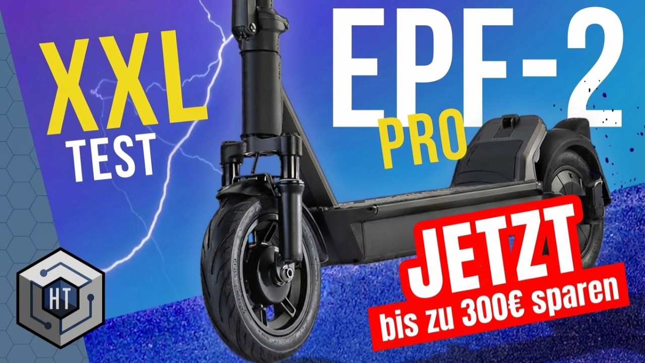 ePowerFun ePF-2 PRO E-Scooter Test 2025 &ndash; Der Beste f&uuml;rs Geld? 🔥💰