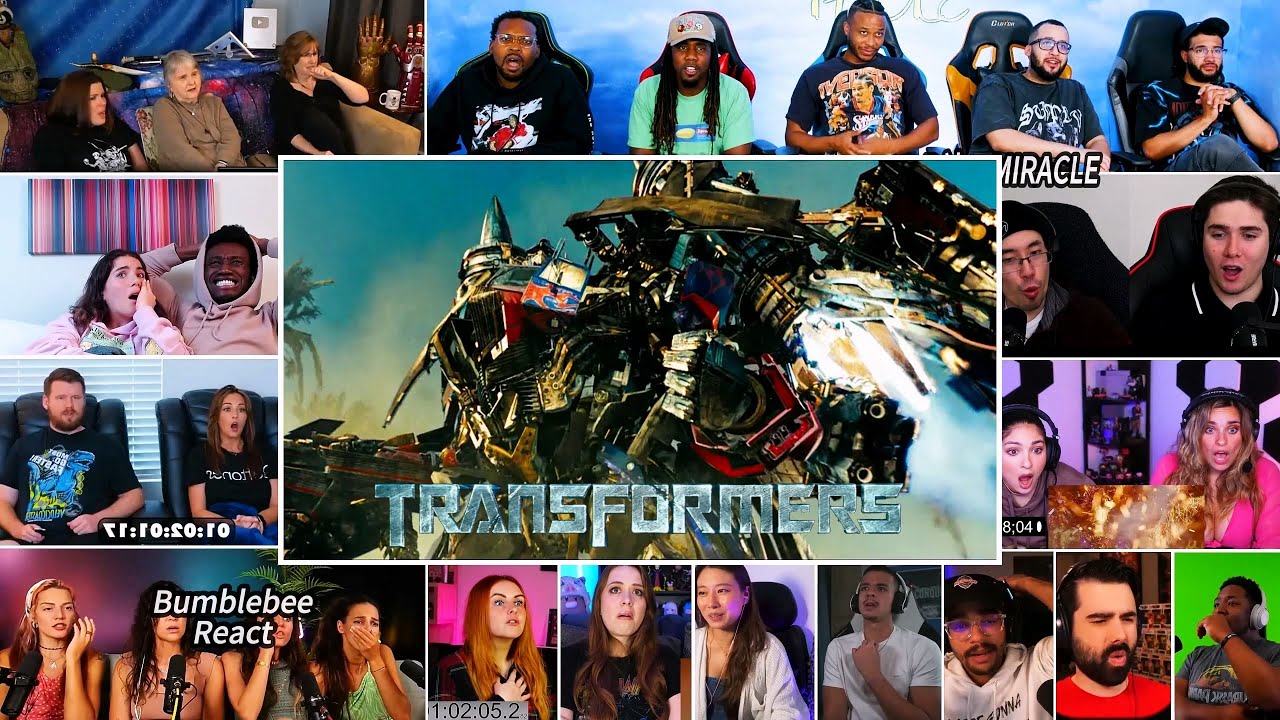Lets roll-Optimus Prime vs Megatron&The Fallen | Transformers: Revenge of the Fallen reaction mashup