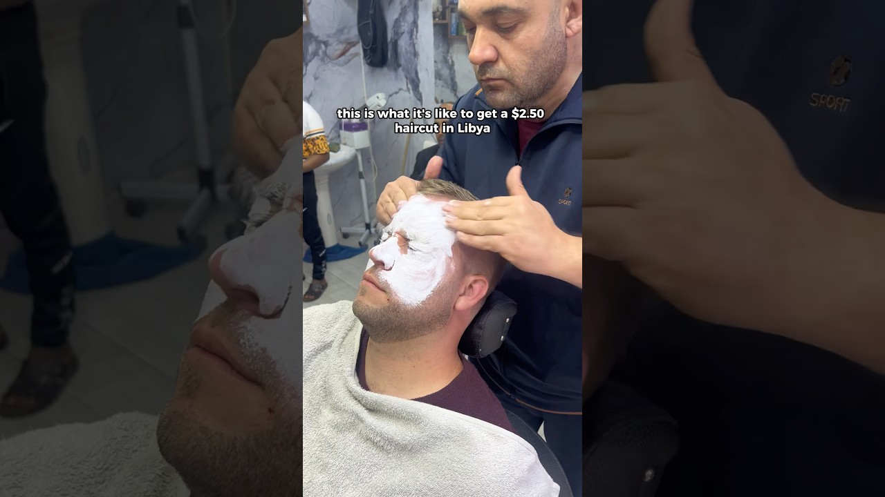 I got a $2.50 haircut in Libya
