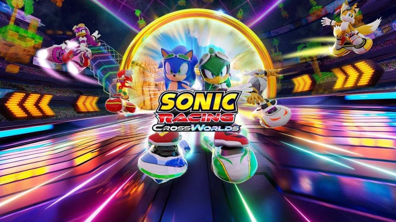 A SEGA SE SUPEROU NESSE GAME! SONIC RACING CROSSWORLDS #racing #games #sonic #sonicracingcrossworlds