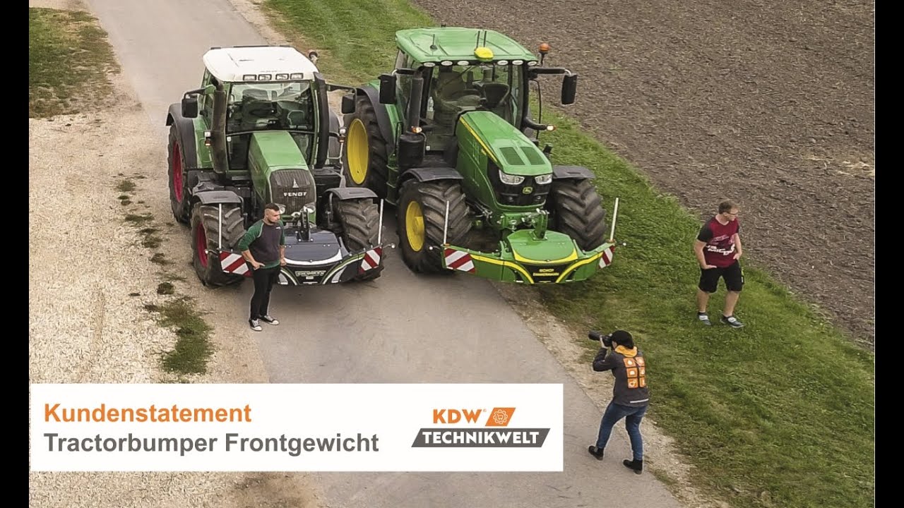 Kundenstatement zum Tractorbumper Frontgewicht