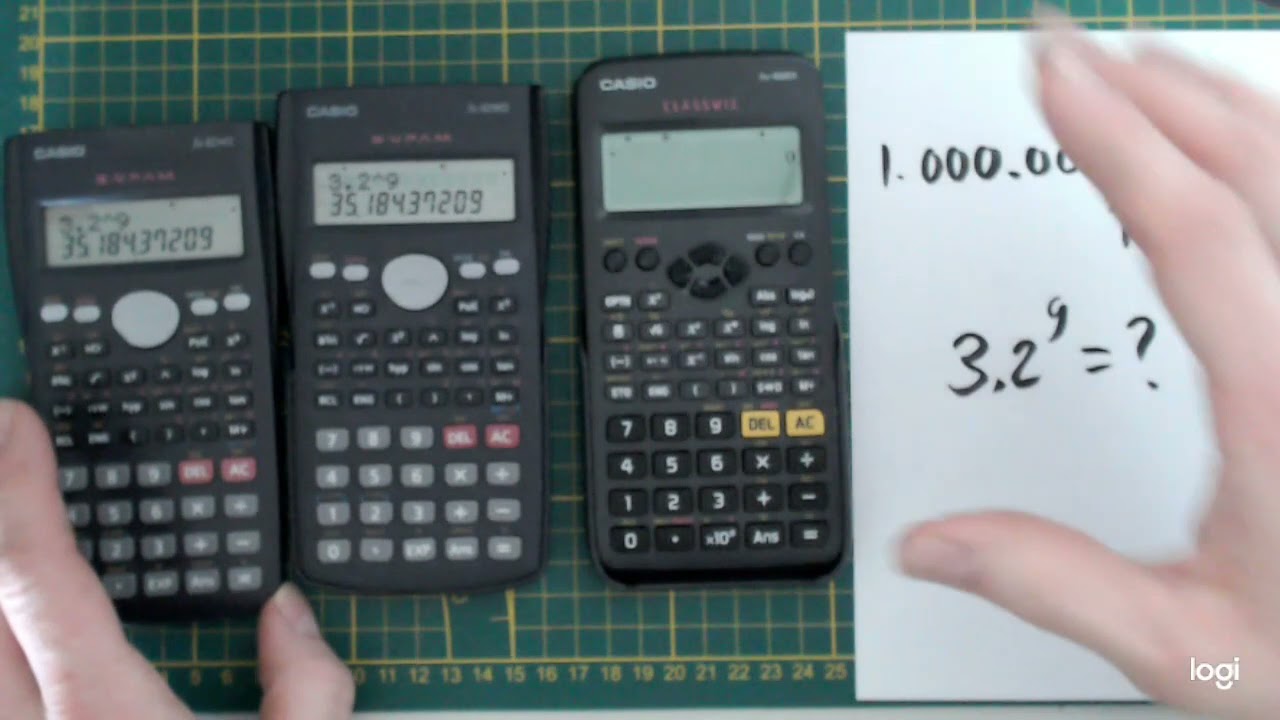 OPDC rekenmachine komma instellen