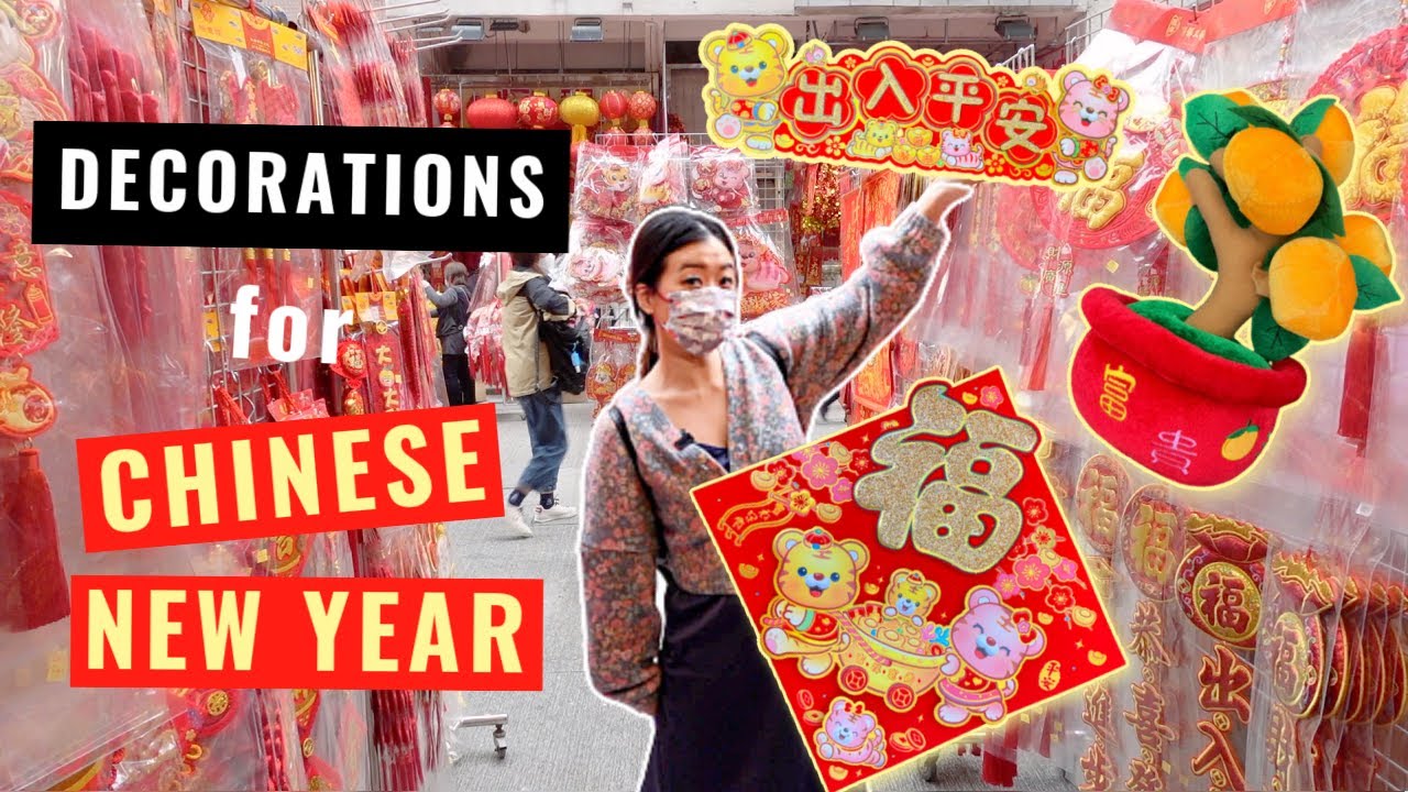 What are Chinese New Year Decorations? | Where do I put the FAI CHUN, & CHINESE LANTERN? | Why RED?