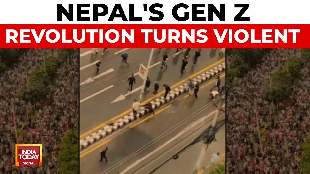 Nepal's Gen Z Revolution: Police Open Fire As Social Media Ban Protests Turn Violent | Nepal News