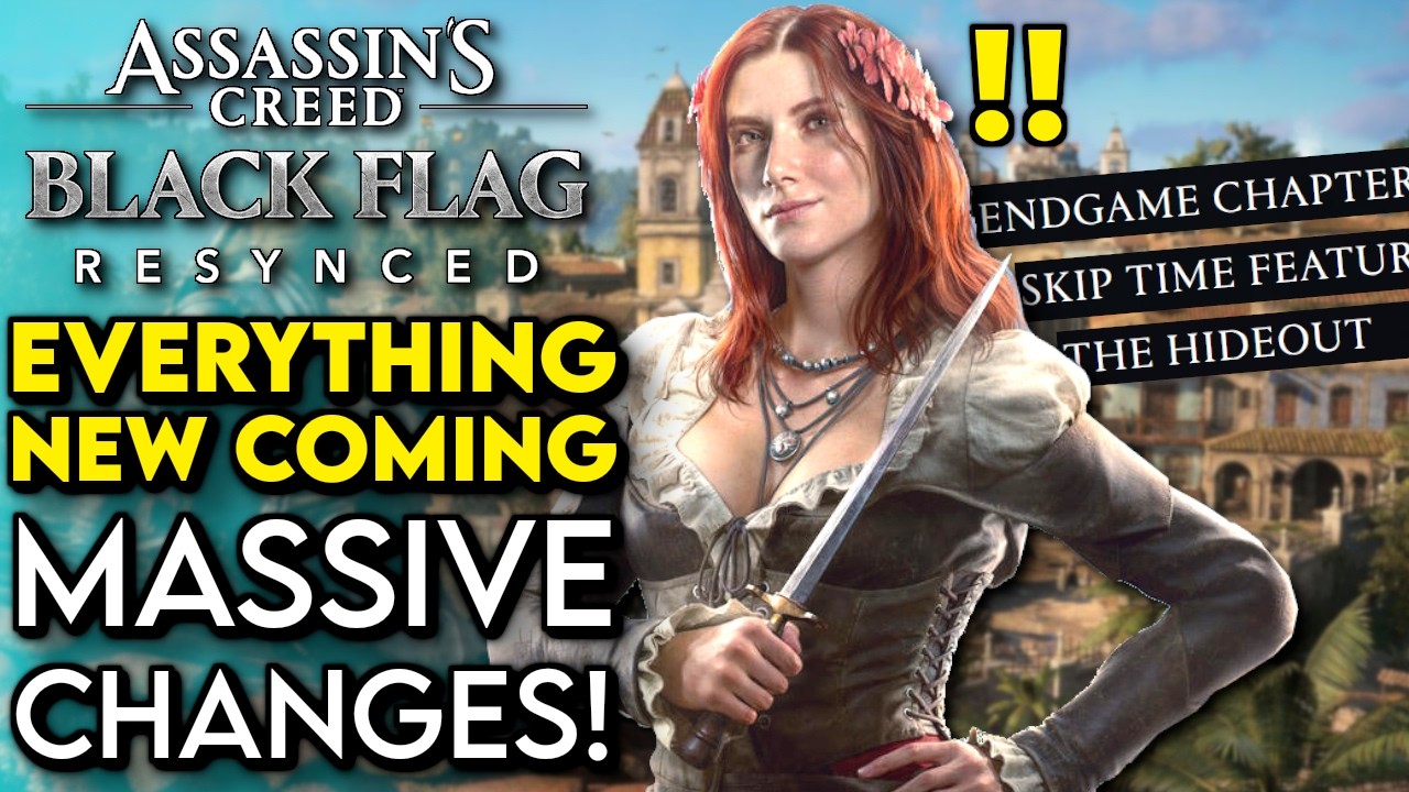 Они добавили ГОРАЗДО больше, чем мы ожидали... | AC Black Flag Resynced (новый сюжет, изменения у...