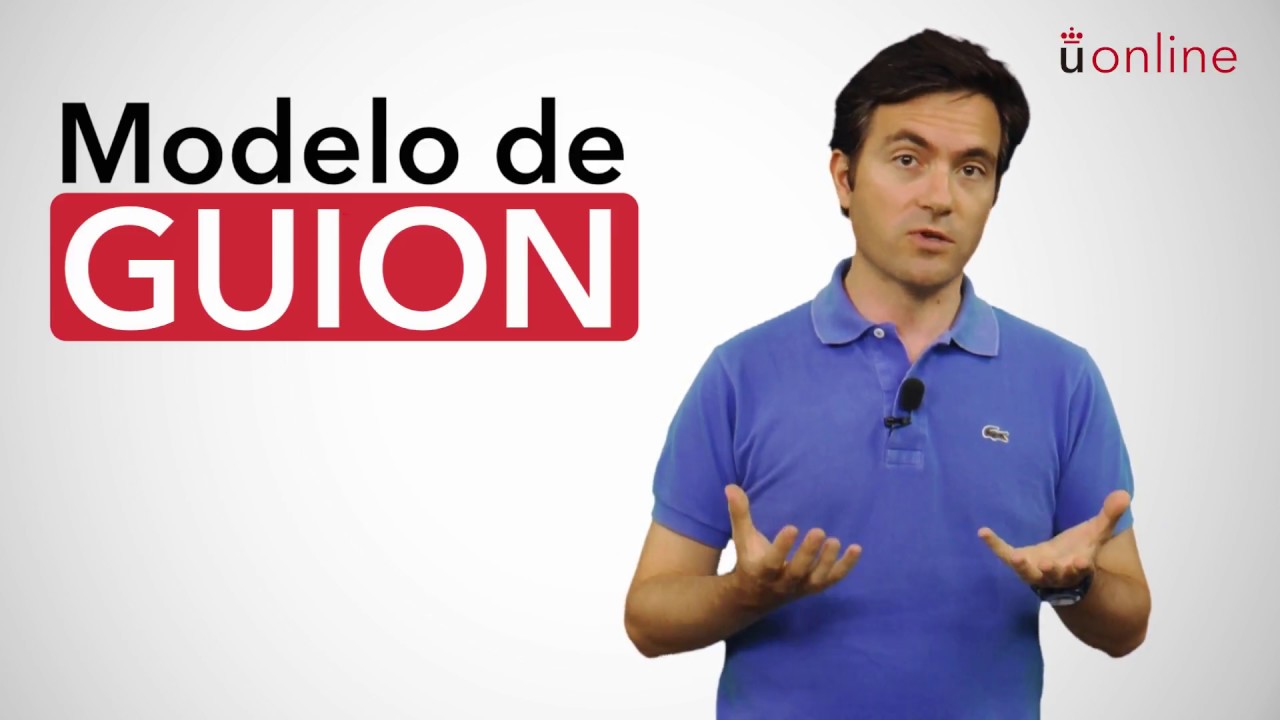 Guion audiovisual para vídeo educativo