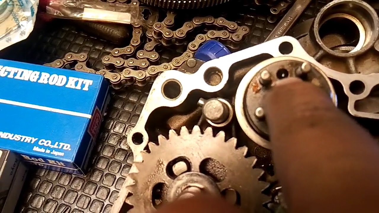 Pulsar 135 (Aprende a armar la caja y eje de crank)