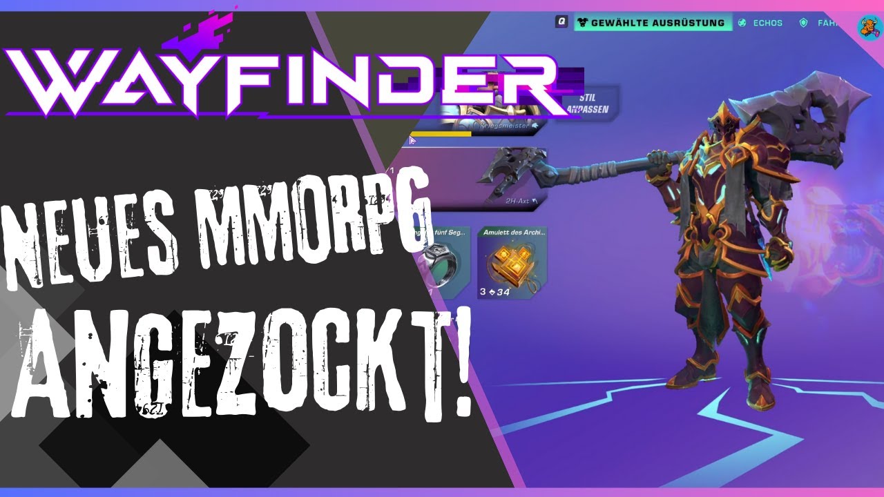 Wayfinder neues MMORPG im Early Access - Gameplay Deutsch/German - Angezockt - First Dungeon