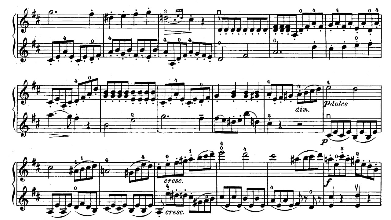 Douze Petits Duos No 7: 1st Movement - Allegro Moderato by Jacques Féréol Mazas