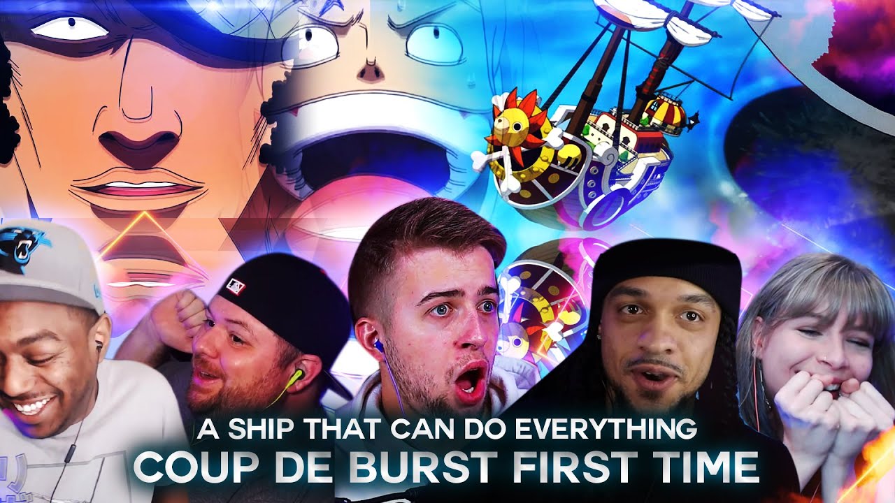 Coup de Burst ! Garp Giant Cannon Ball ! Reaction Mashup