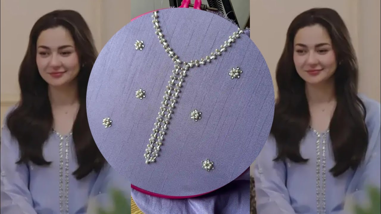 Hania amir dress design/trending outfit design#Pakistani party wear outfit design 