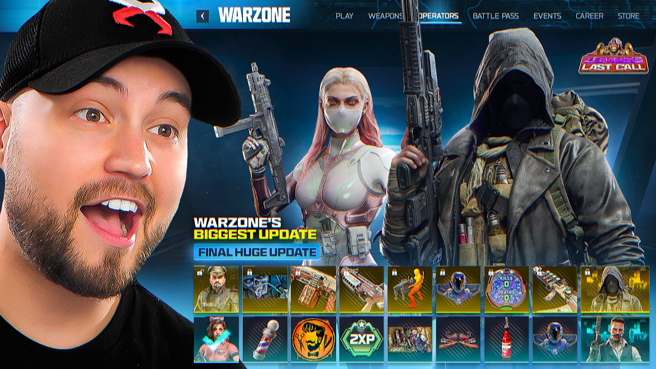 the NEW MASSIVE WARZONE UPDATE is finally here! (Last Call Event)