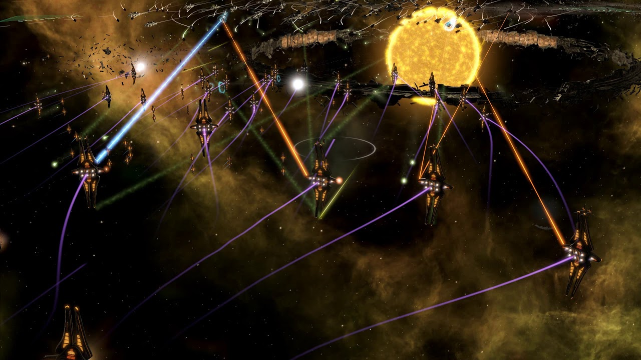 Stellaris - Ancient Caretaker Fallen Empire vs Full Lategame Armada