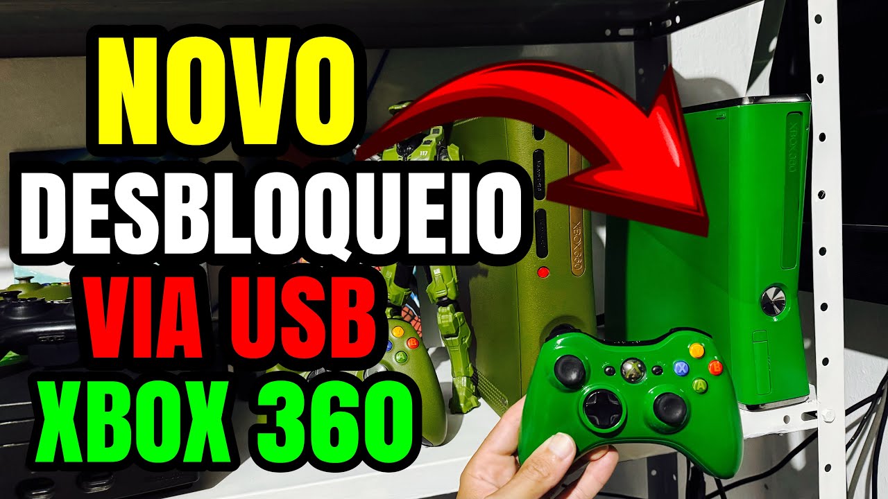 NOVO D€$BLOQU€IO VIA USB XBOX360