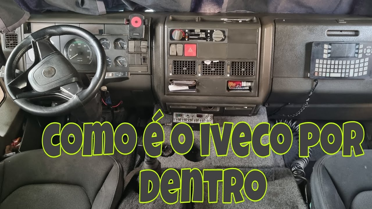 Interior do iveco eurocargo cargo 