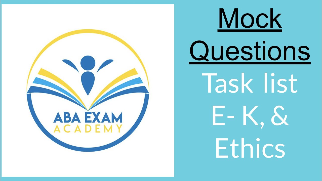 More BCBA mock exam questions to pass the first time
