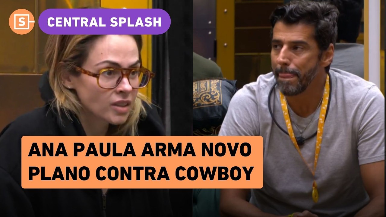 Ana Paula promete provocar Cowboy após descobrir que ele quer seguir carreira musical