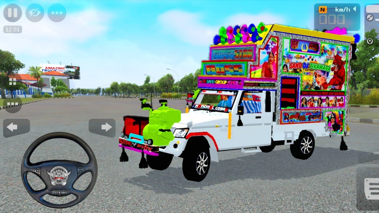 Dj pickup game bus Simulator Indonesia ! Dj pickup ! Dj pickup mod ! Bussid dj pickup mobile game 