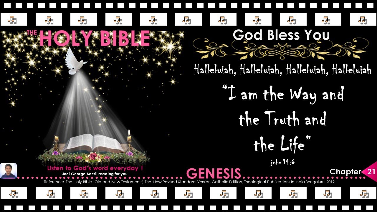 Holy Bible Genesis Chapter 21 Reading #bible #jesus #god  #goodnews #biblereading #gospel