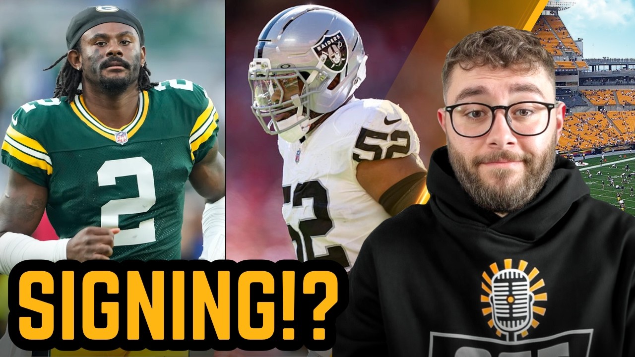 Steelers Want Top Free Agent QB | LB Trade Coming?