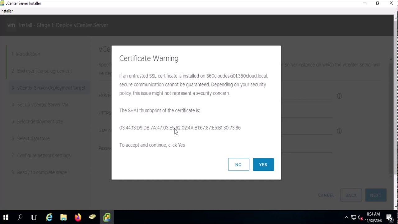5   Part B   vCenter Appliance VCSA Installation   VCP 6 7
