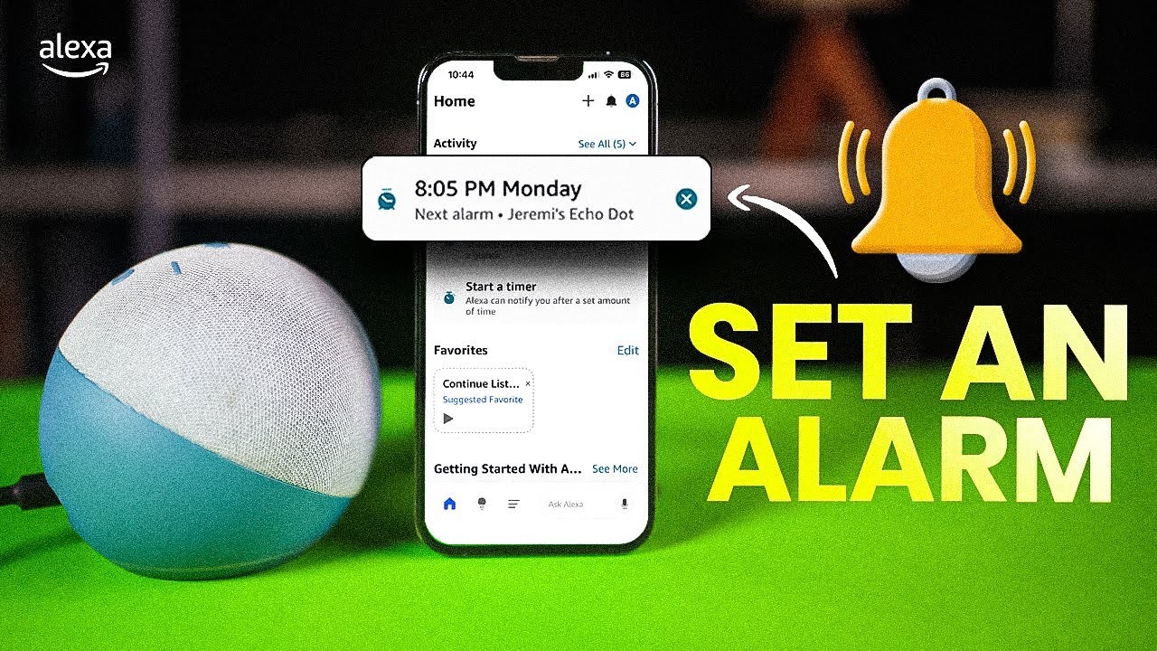 How to Use Alexa as An Alarm Clock | SET Alarms on Alexa