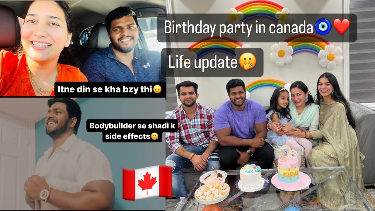 Life update😌| Birthday party in canada🇨🇦❤️| last day in office😑| #nikkisworld