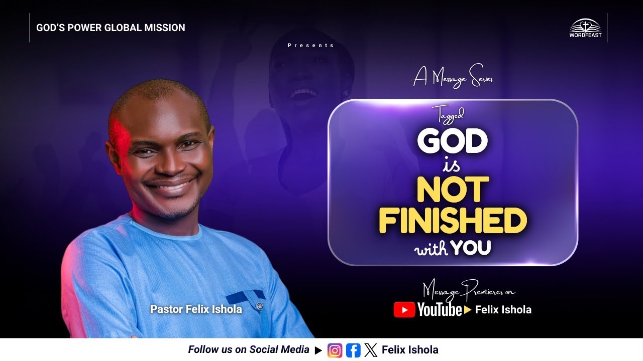 God is not Finished with You