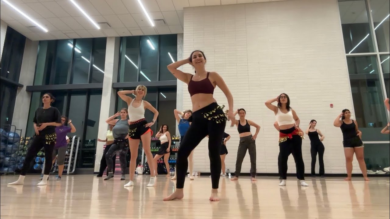 Belly Dance Routine to &ldquo;جيناك بهاية&rdquo; | Ghazwan Al Fahed | Dance Fitness | Arabic Viral Music