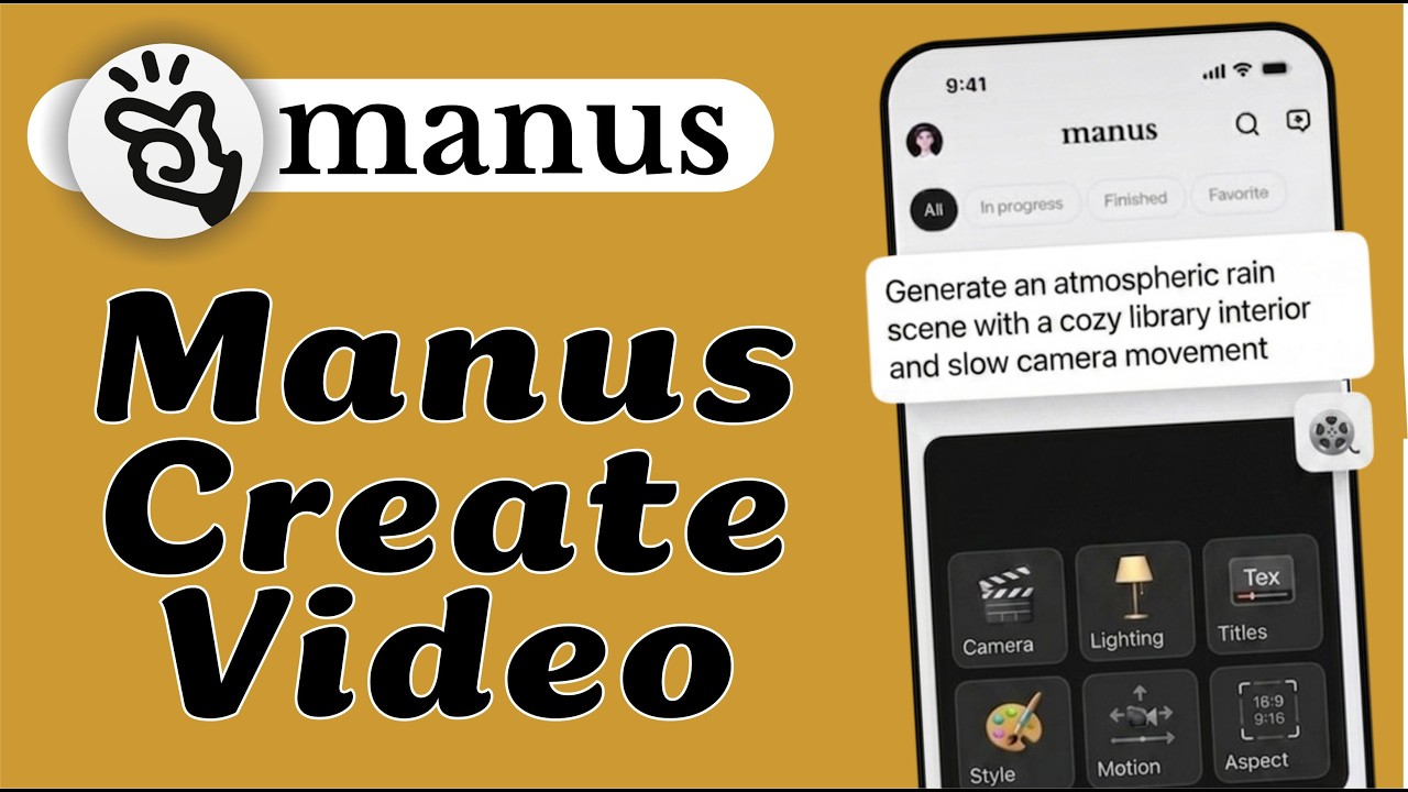 How To Generate Video With Manus Ai