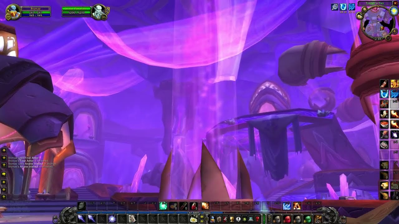 Bromae lvl 16 - 19 questing Bloodmyst Isle