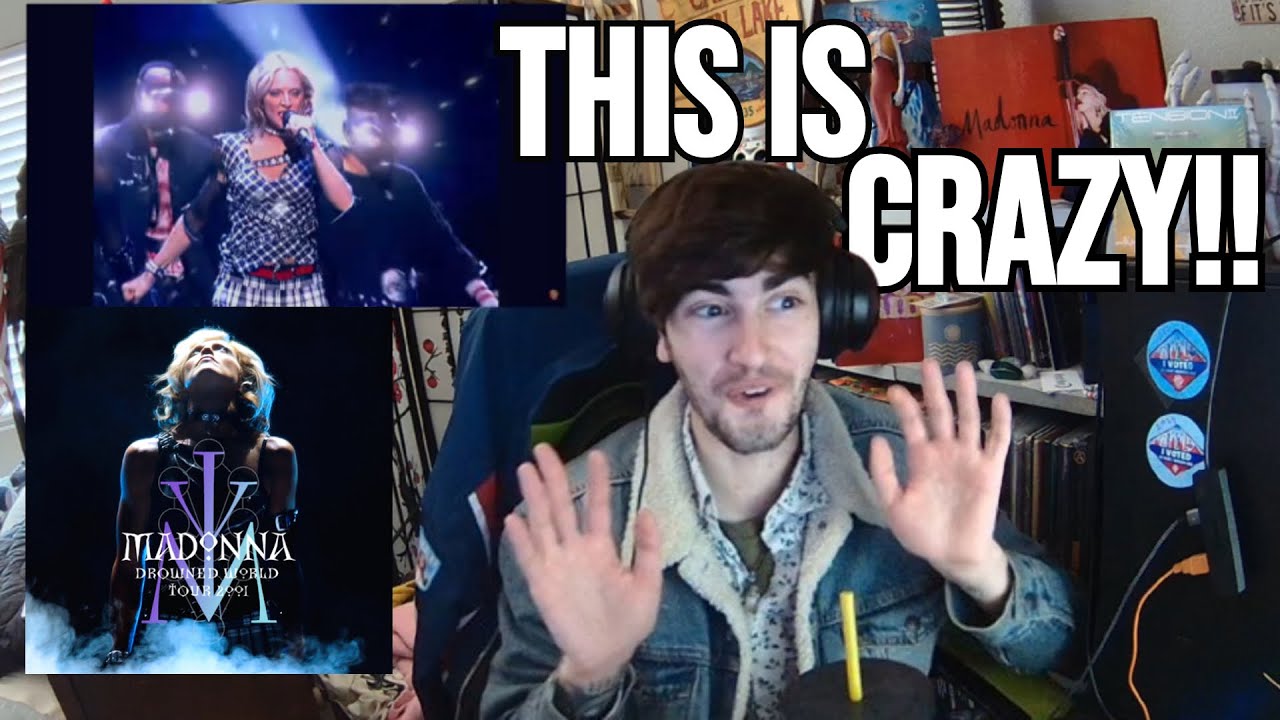 Madonna - Drowned World Tour REACTION (This is Crazy!!) | Madonna Monday