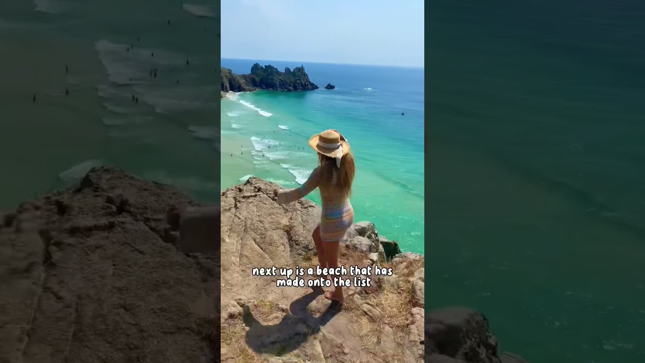 3 Most Beautiful Beaches in CORNWALL! 🌊😍 #cornwall #travelshorts #uktravel #shorts #cornwalluk