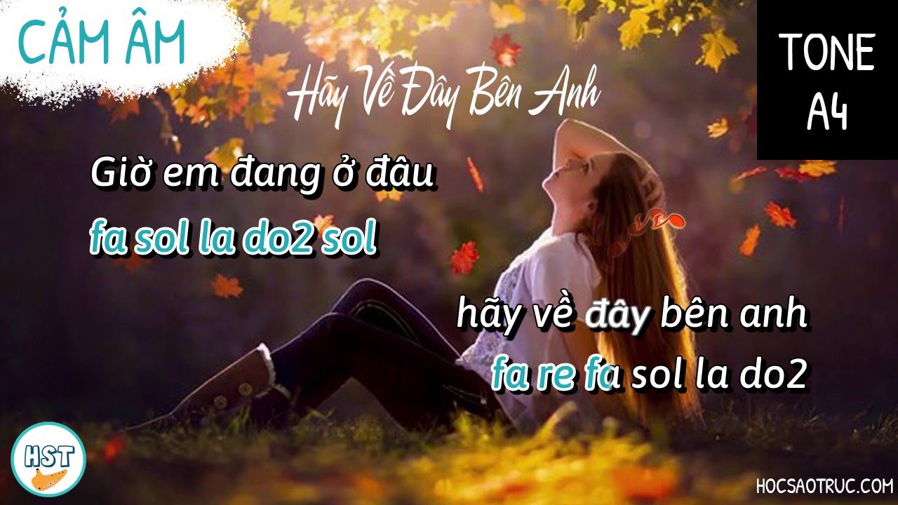 Cảm âm Hãy Về Đây Bên Anh - Duy Mạnh Beat A4(Tone La) Nhạc 9x Bất Hủ