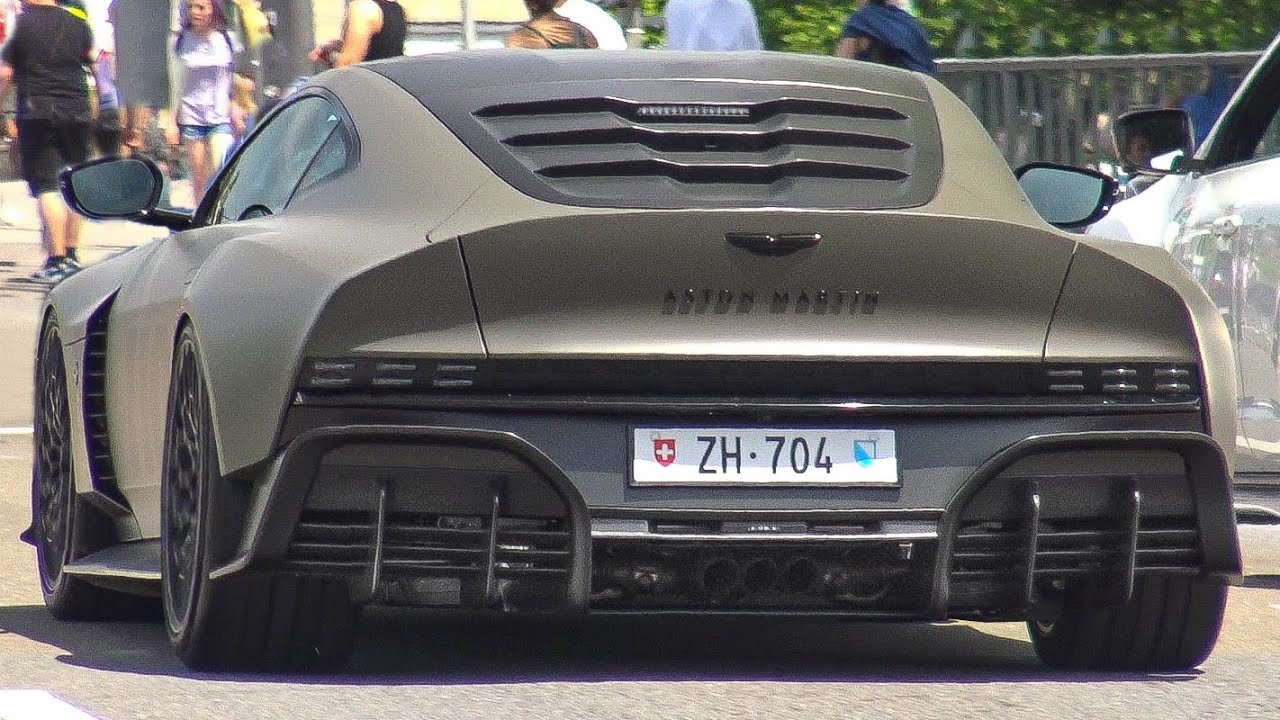 Cars in Zürich #128 - (NEW Aston Martin Valour, SF90XX, SLR, 765LT, Pista, GT3RS, 430S, AventadorSV)