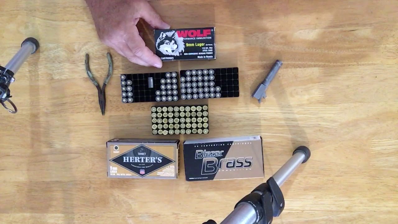 Wolf steel case 9mm failure to extract