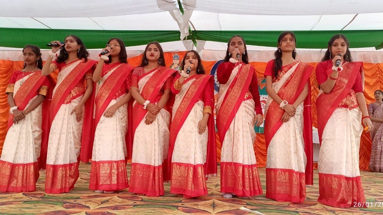 मनसा सततं स्मरणीयम....Sanskrit song || Republic day 2026 || DAV public school Nabinagar #song #viral