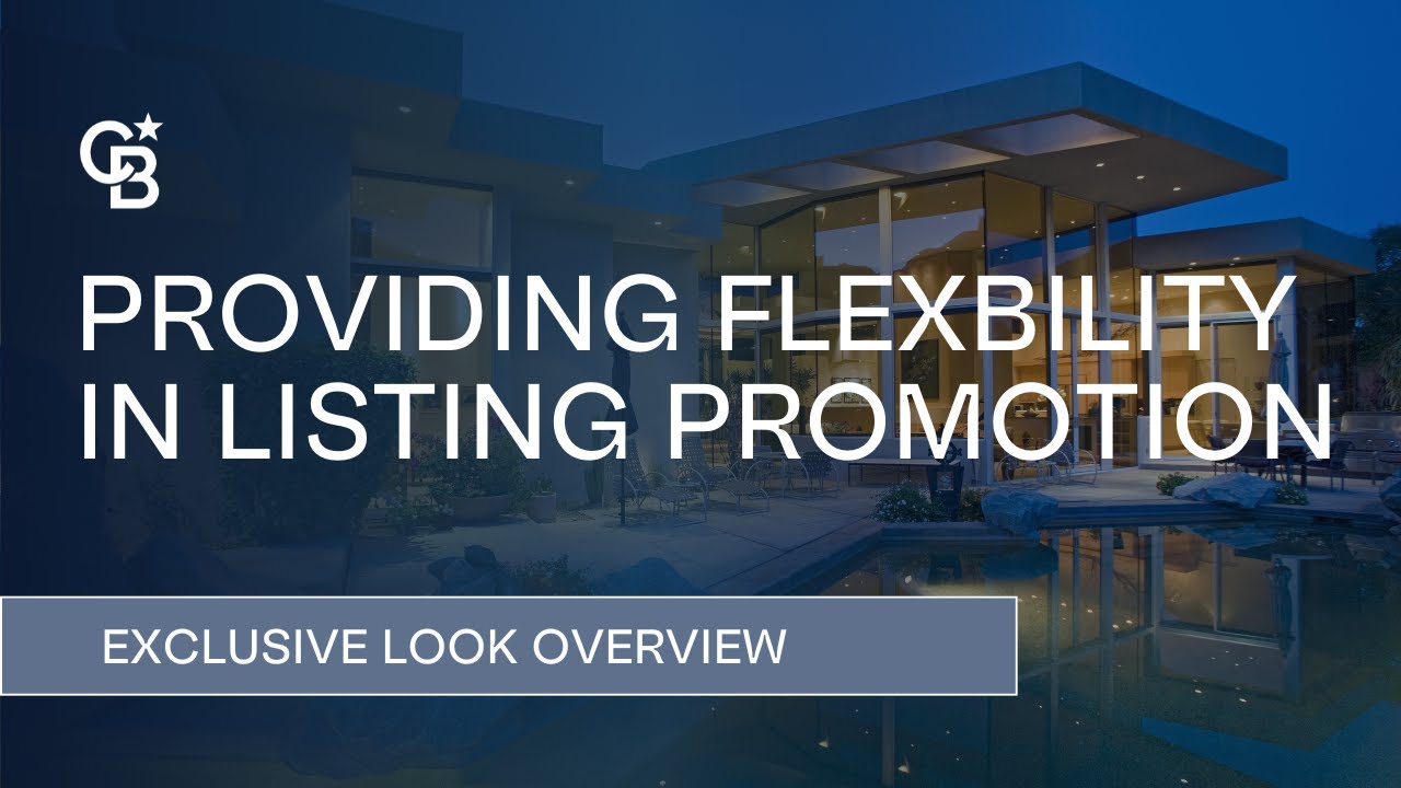 Providing Flexibility in Listing Promotion / Exclusive Look / Overview