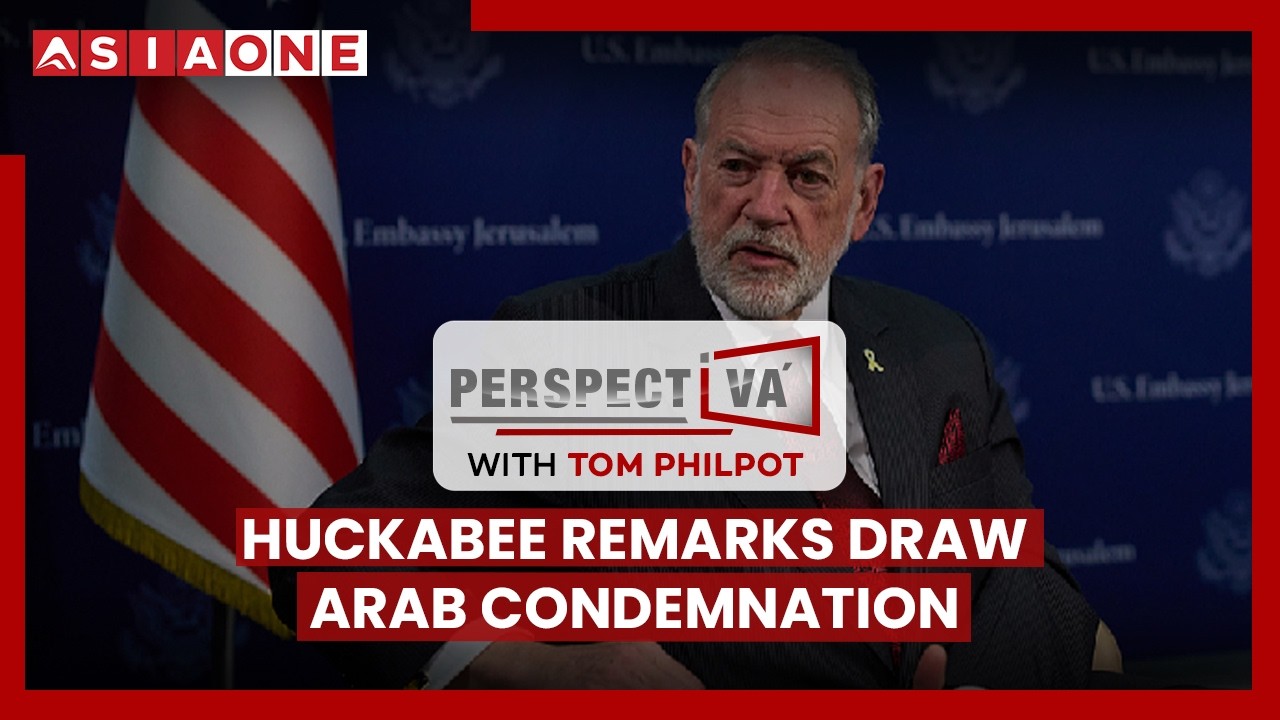 Huckabee Remarks Cause Arab Outrage, US Credibility Questioned | Perspectiva with Tom Philpot