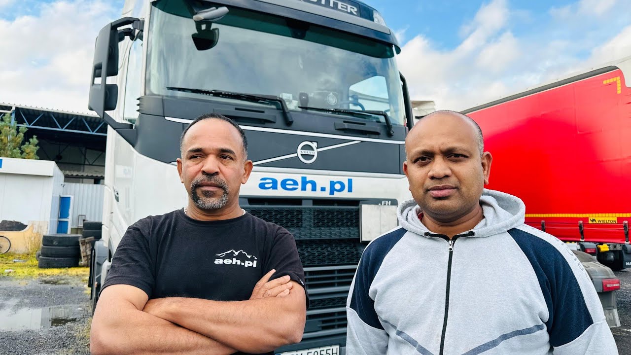 Sharing an Experience How Sri Lanka 🇱🇰 Truck Driver Came From Qatar 🇶🇦 To Poland 🇵🇱 🚚