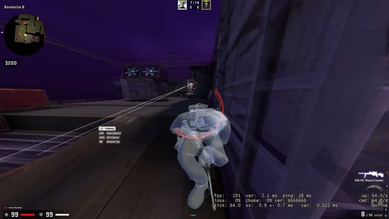 not lucky hvh highlights part 4 feat neverlose / unluck