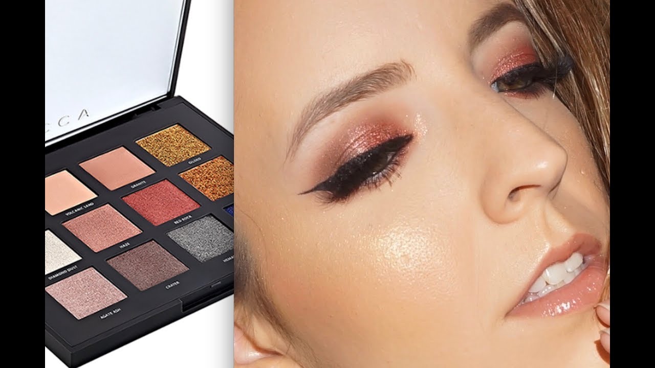 BECCA Volcano Goddess 2018 Holiday Collection & Tutorial | Ashley Landry